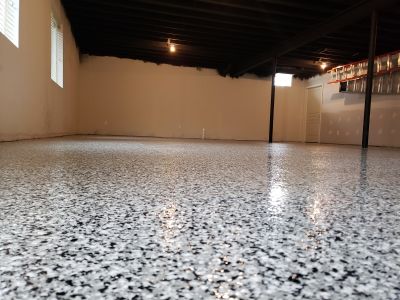 Residential Epoxy Basement