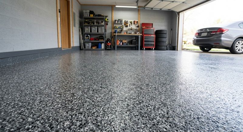 Epoxy Garage Flooring Installation in Alexandria, VA