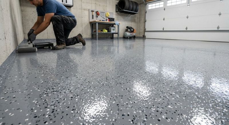 Floor Epoxy Service in Woodbridge, VA