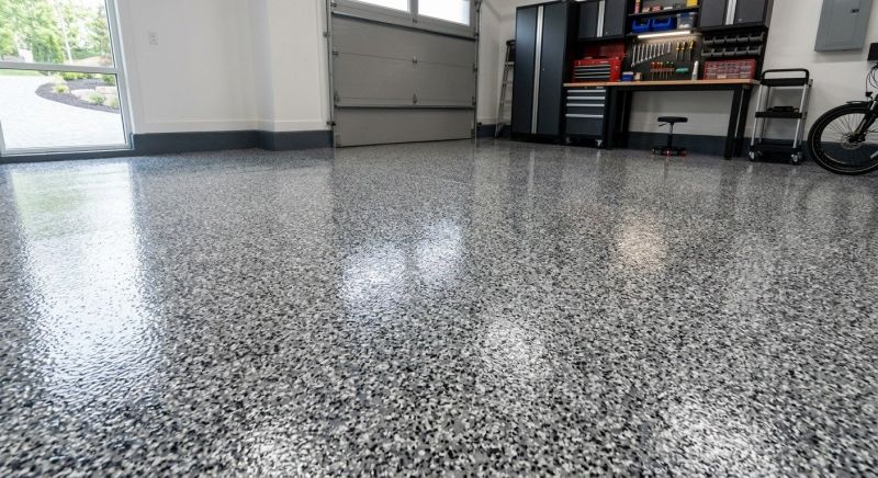Garage Floor Epoxy Installation in Greenville, SC