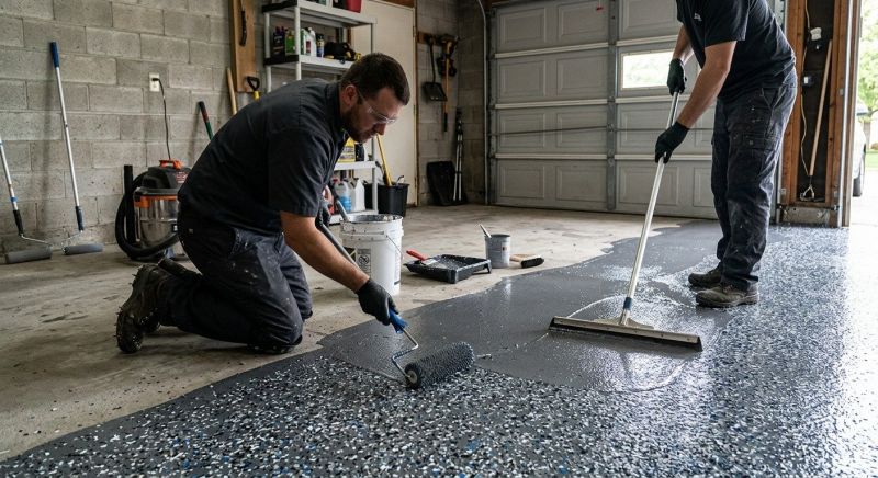 Garage Floor Renovation in Charlotte, NC