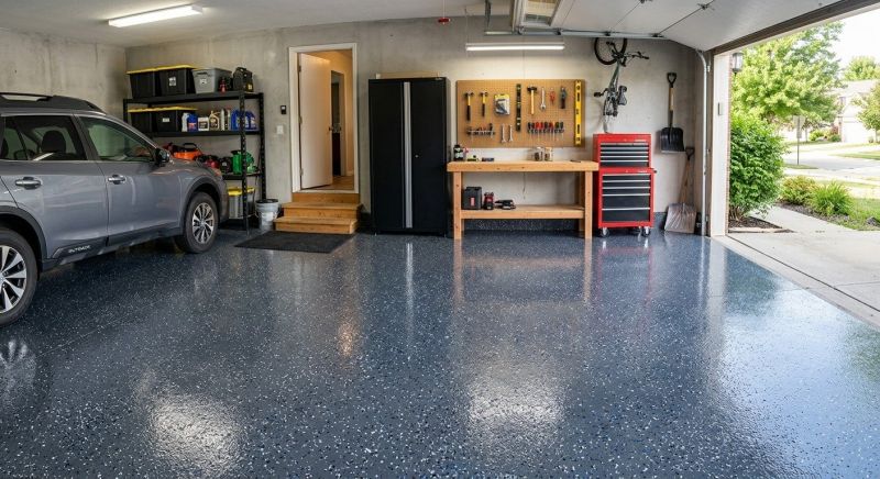 Garage Floor Staining in Frederick, MD