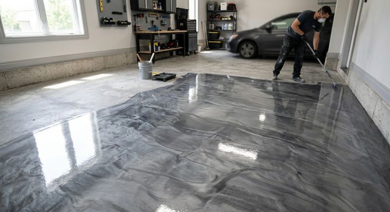 Metallic Epoxy Service in Fairfax, VA