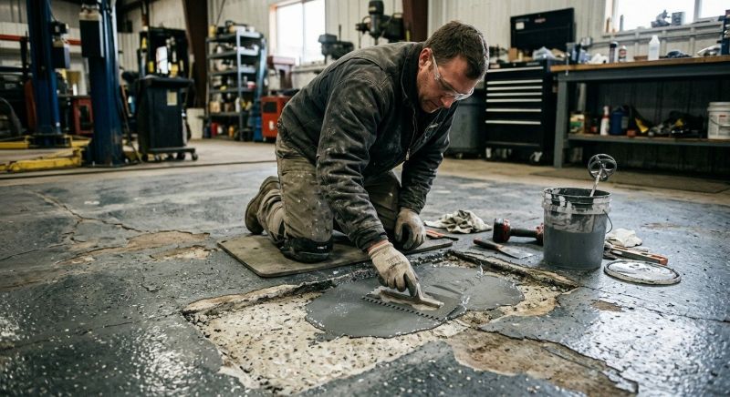 Resinous Flooring Installation in Winston Salem, NC