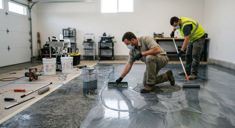 Epoxy Overlay Service in Raleigh, NC